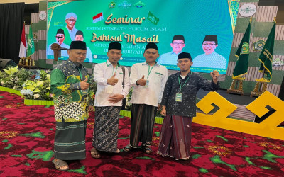 Pengurus Cabang Nahdlatul Ulama (PCNU) Kangean Ikuti Seminar Sistem Istimbath Hukum dan Bahtsul Masail